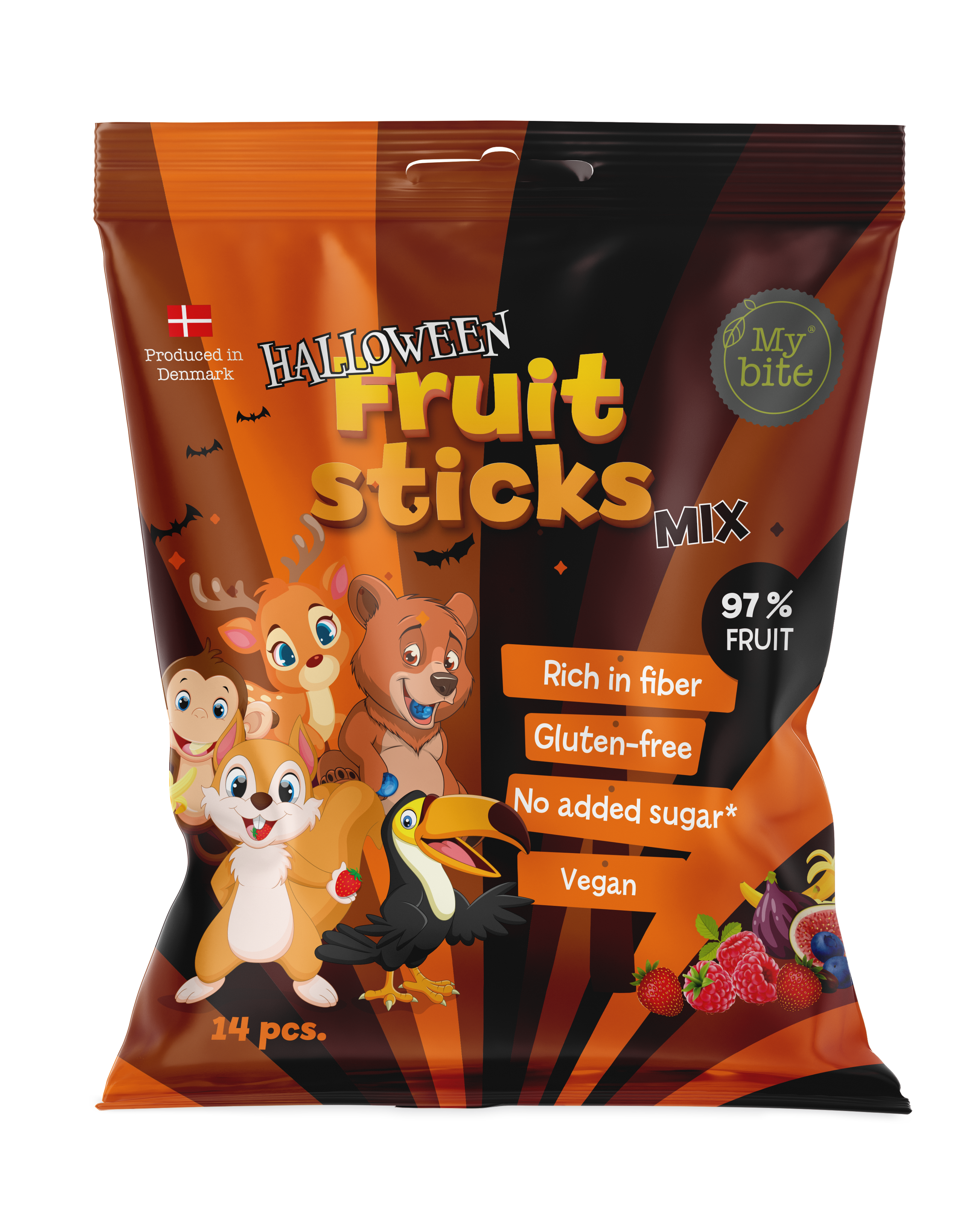 Halloween Fruit Sticks Mix (No Window)